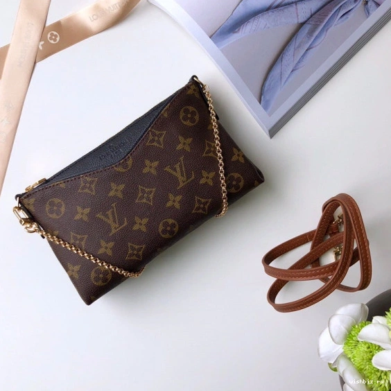 WIS CHANELUTCH Vuitton Louis PALLAS 0729